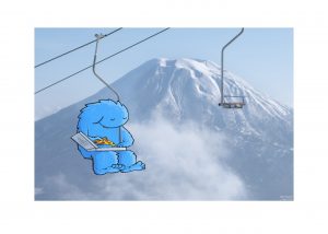 Niseko Japan Pizza Box Powder Monster