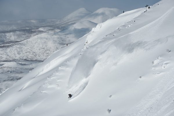 Sea And Summit Media, Japan, Niseko, snow, winter, Niseko, Niseko United, peak, back bowl, snowboarding, freeride