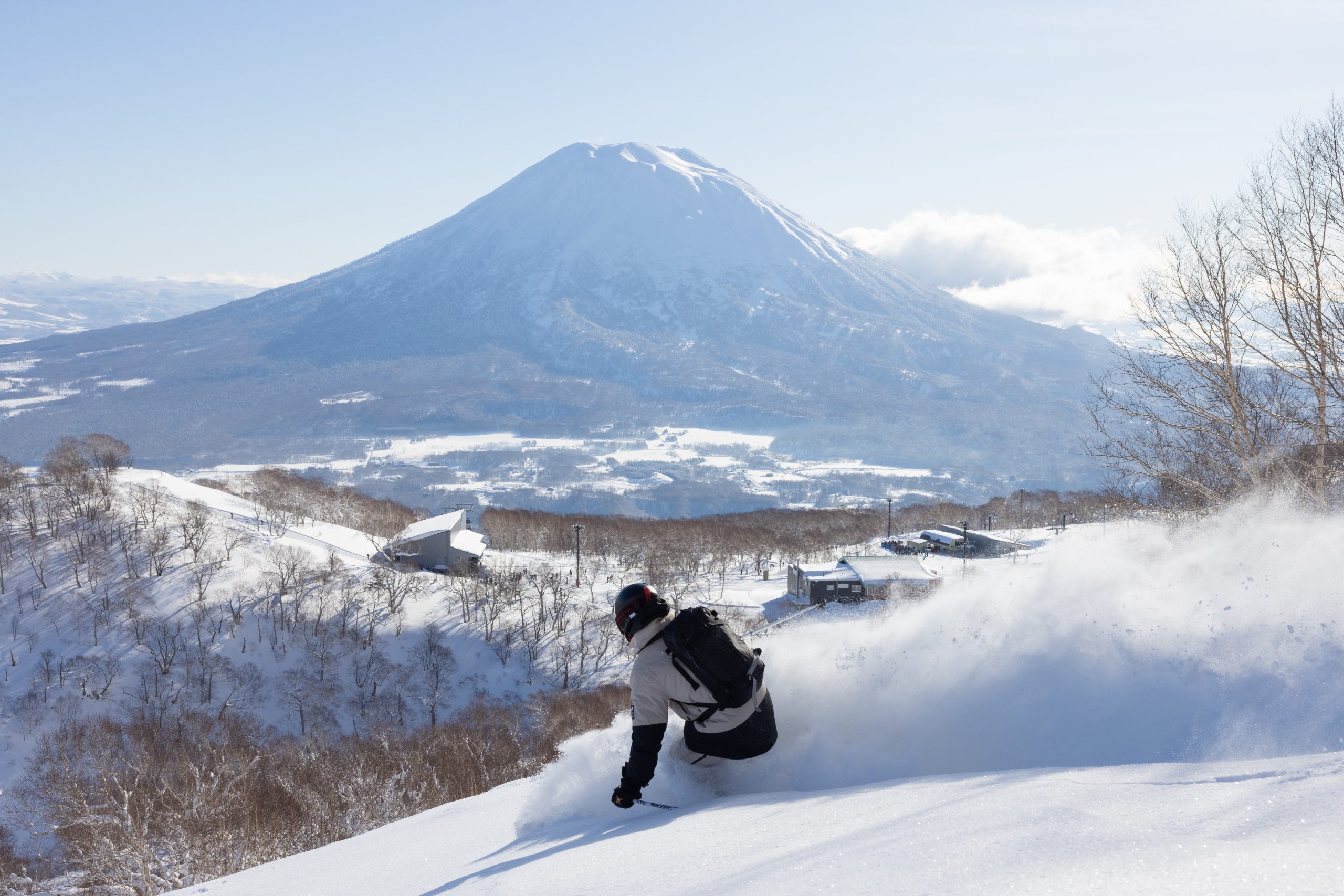 Niseko private guiding in deep powder