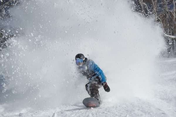 Sea And Summit Media, Japan, Niseko, snow, winter, Niseko, Niseko United, peak, back bowl, snowboarding, freeride