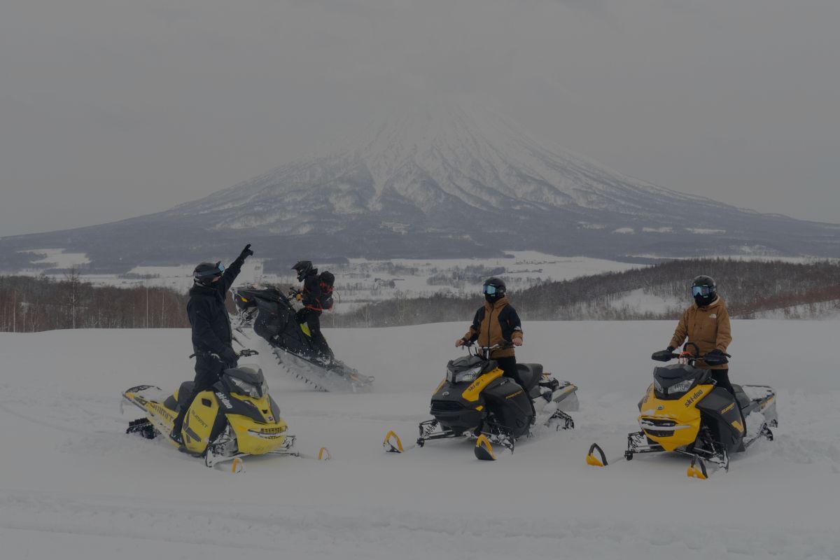 Snowmobile Tours: See or Ski Niseko from a different perspective